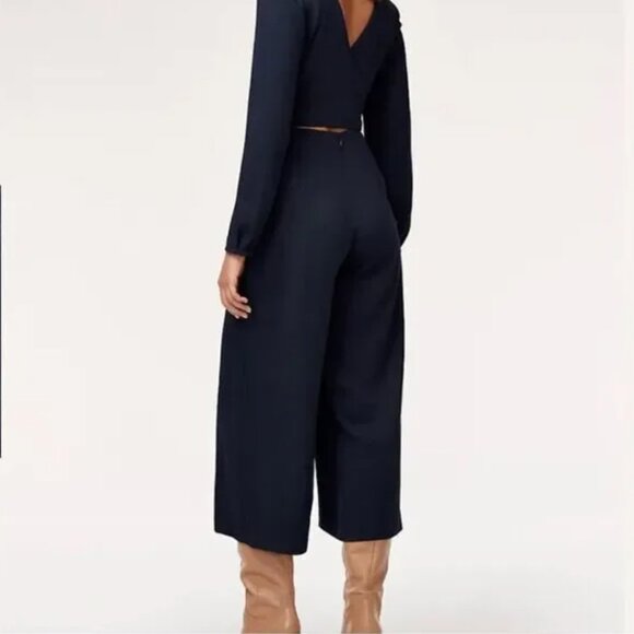 Wilfred Aritzia Écoulement Long Sleeve Jumpsuit Cider Gold Size 4 - Picture 15 of 15